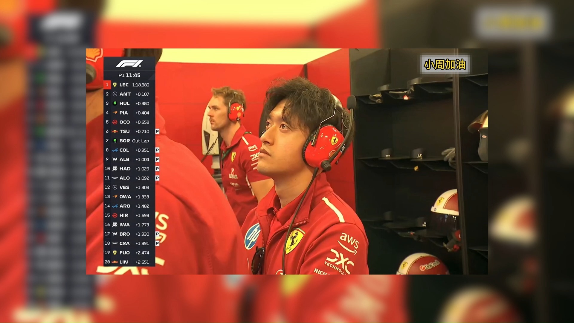 法拉利逆转阿斯顿马丁,周冠宇点燃赛场 法拉利逆转阿斯顿马丁,周冠宇点燃赛场