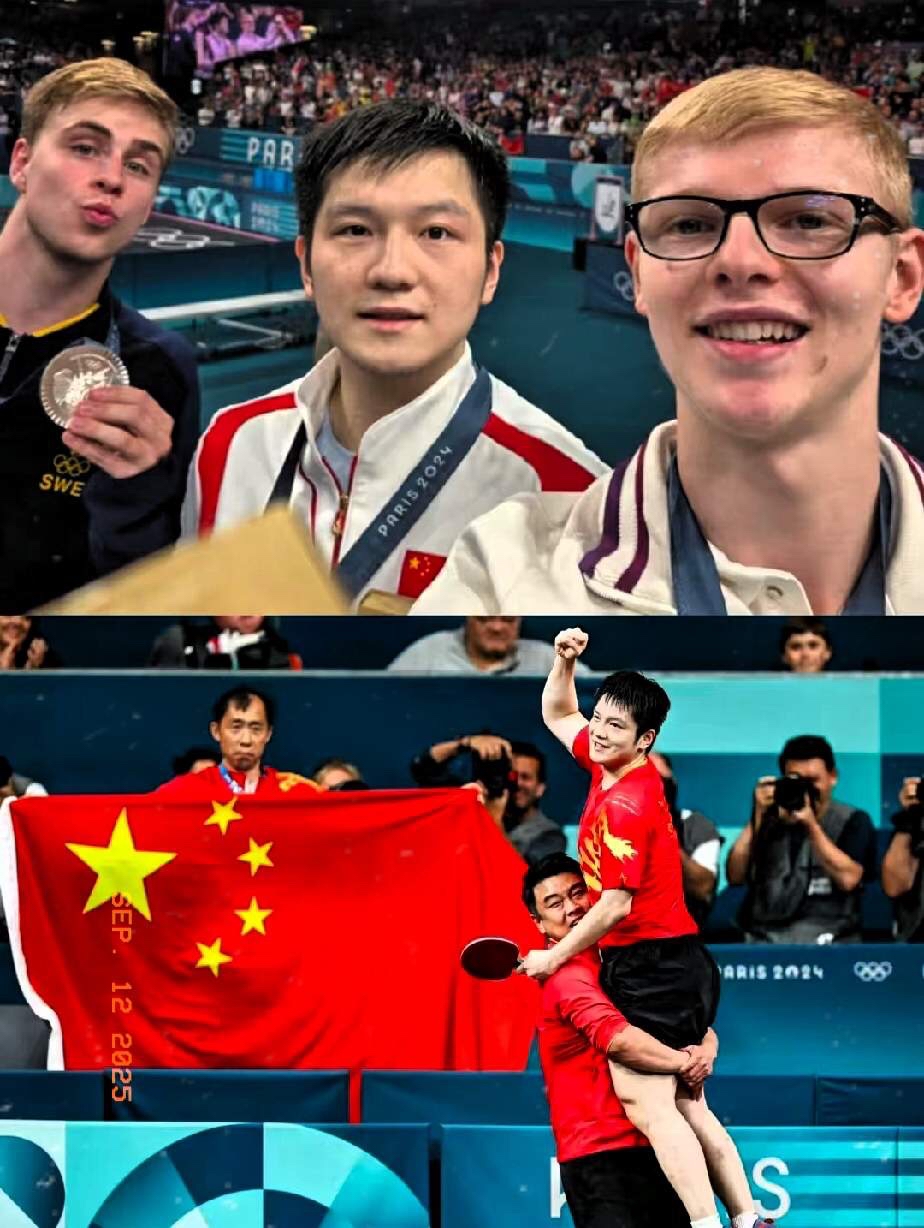 法国乒乓球队险胜奥地利乒乓球队，樊振东打破历史纪录